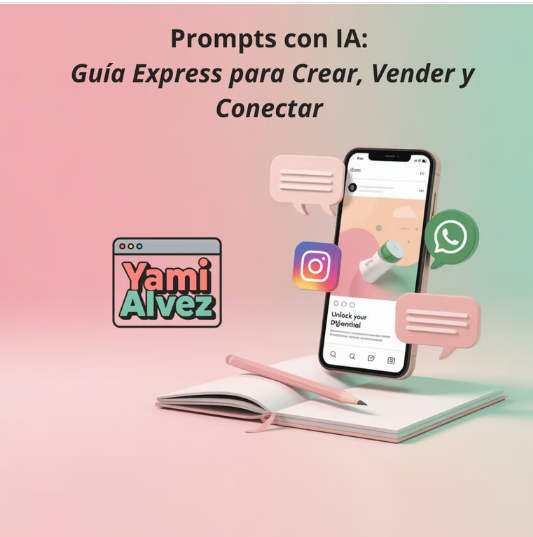 Prompts con IA | Guía Express para Crear, Vender y Conectar